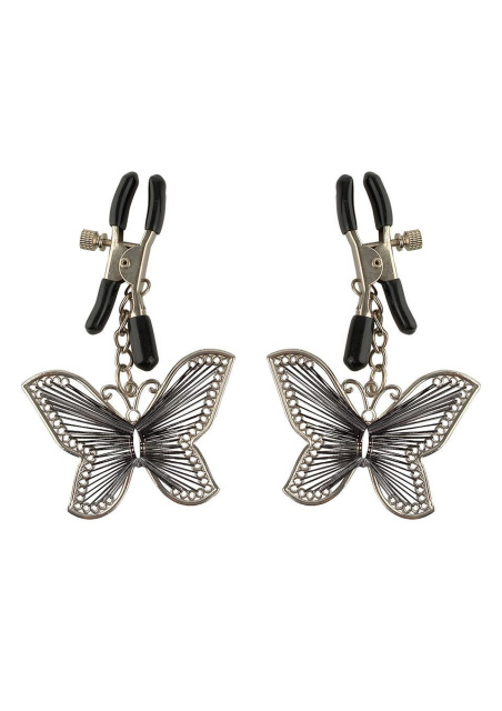 Затискачі для сосків Fetish Fantasy Butterfly (сріблястий)