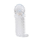 Nasadka na penisa Superme Nubby Sleeve, 14.5 cm (przezroczysty)