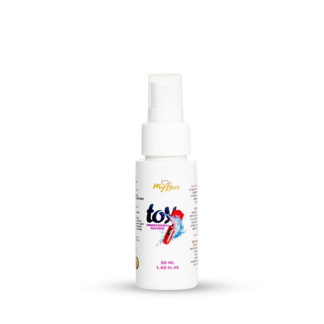 MyLove Toy Cleaner Professional - Środek do czyszczenia zabawek erotycznych, 50 ml