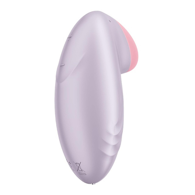 Wibrator do łechtaczki Satisfyer Tropical Tip, 8,5 cm (lilowy)