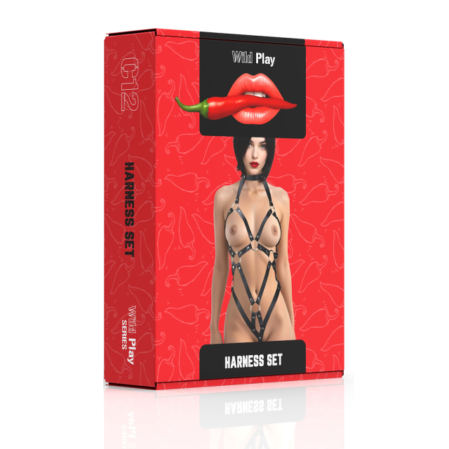 Портупея для Жінок EROSPACE Wild Play C12