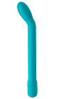 Вибратор Pleasures Lithea, 18 см (бирюзовый)
