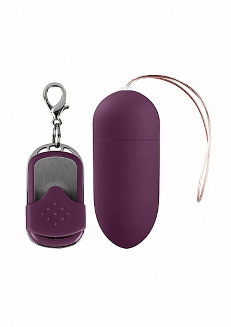 ShotsToys Remote Vibrating Egg - Wibrujące jajko, Fioletowy, 8 cm