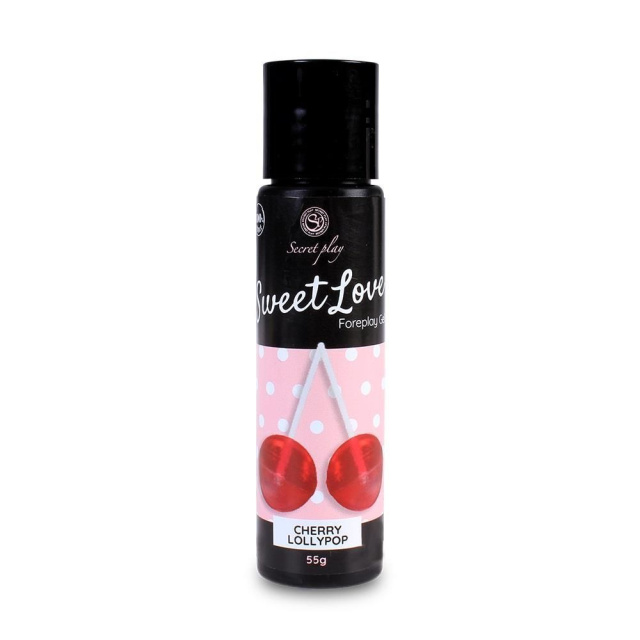 Гель на водній основі Secret Play Foreplay Gel Sweet Love вишня, 55 мл