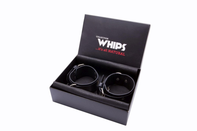 Whips Collections Whips - Kajdanki, Czarny, 25 cm