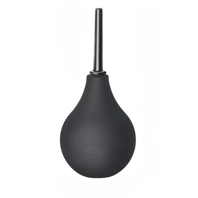 Lovetoy Bondage Fetish Deluxe Douche - Prysznik analny, Czarny, 15.5 cm, 160 ml
