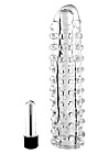 Nakładka na penisa Vibro Penis Sleeve, 16 cm (przezroczysty)