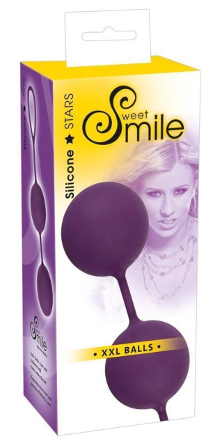 Sweet Smile Sweet Smile XXL - Kulki gejszy, Fioletowy, 21, 5 cm