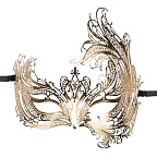 Easytoys Metal Mask Gold - Maska, Złoto, One size