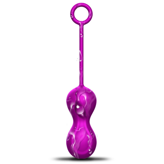 Kegel Balls Set - Zestaw kulek dopochwowych, Fioletowy, 7, 9 cm