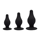 Набір анальних пробок Orion SilexD Silicone Plug Kit, 3 шт