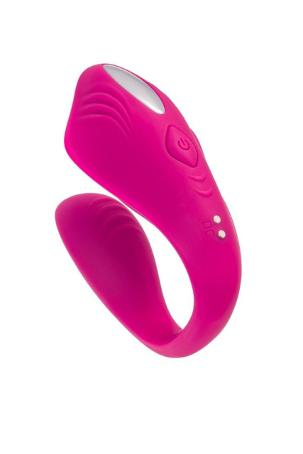Вибратор для пар A-Toys Cobrum, 9.6 см (розовый)