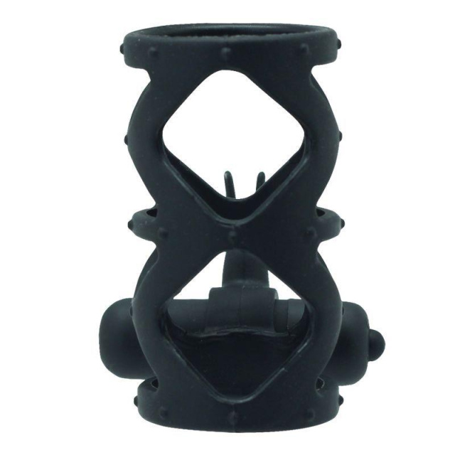 Toyz4lovers Timeless Slender - Pierścień wibracyjny, Czarny, 7.5 cm