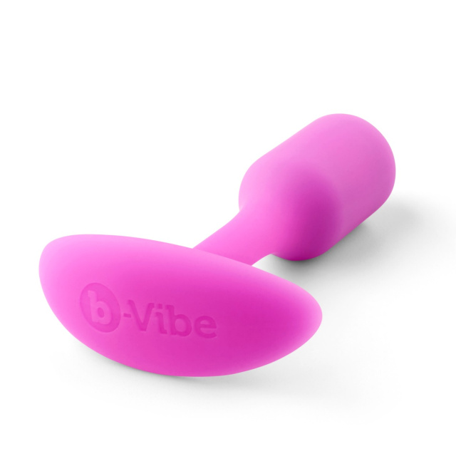 B-Vibe Snug Plug 1 - Korek analny, Różowy, 8, 6 cm