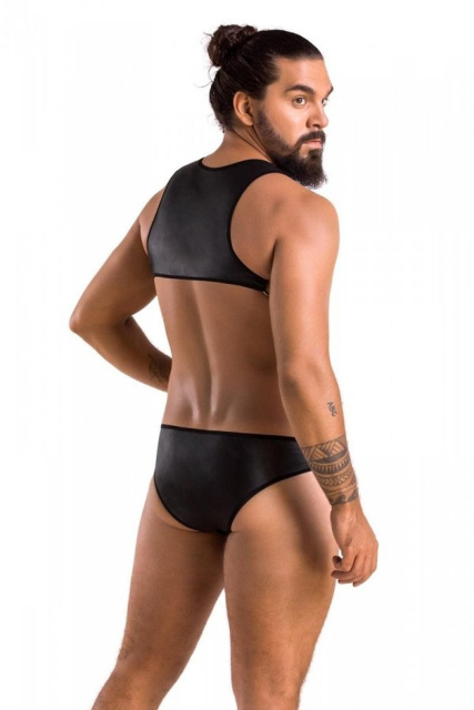 Чоловічий боді Passion Free Your Senses Adam 056, L/XL (чорний)