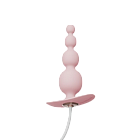 Korek analny Qingnan No.8 Mini Vibrating Anal Bead, 12 cm (różowy)