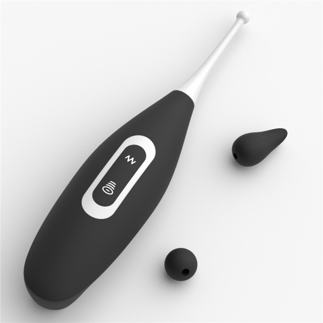 Вибратор для клитора IJOY Rechargeable Clit Pro, 19 см (черный)