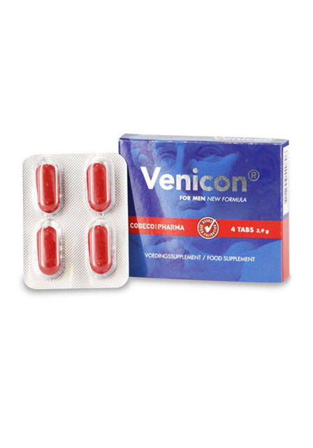Cobeco Pharma Venicon - Tabletki na potencję, Bezzapachowy