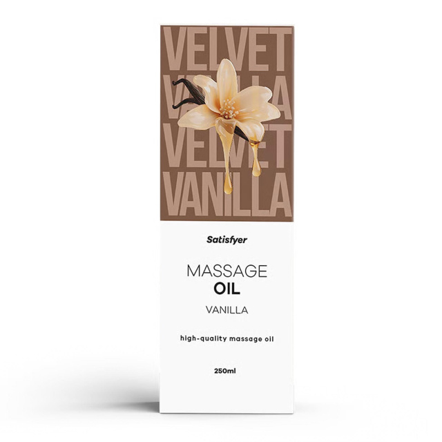 Масажне масло Satisfyer High-Quality Massage Oil ваніль, 250 мл