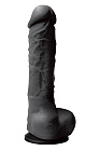 Dildo Colours Pleasures 5 Inch, 17.7 cm (czarny)