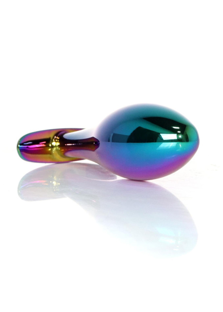 B - Series HeavyFun Jewellery Multicolour Plug Clear L - Korek analny, Multi, 10.5 cm