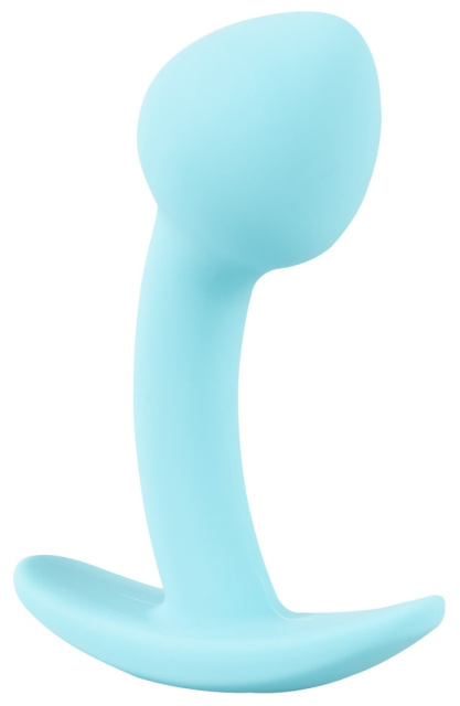Cuties Mini Butt Plug - Korek analny, Niebieski, 7, 1 cm