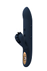 Вибратор-кролик Dream Toys Athena, 23 см (синий)