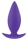 Анальна пробка NS Novelties Inya Spades Medium, 10 см (пурпурний)