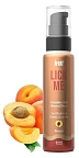 Оральный лубрикант с согревающим эффектом Intt Lick Me Kissable Gel персик, 50 мл