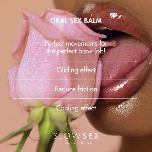 Бальзам для губ Bijoux Indiscrets Slow Sex Oral Sex Balm, 10 мл
