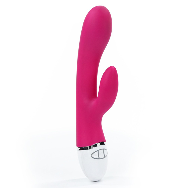 Wibrator królik LoveToy Dreamer, 20,5 cm (różowy)
