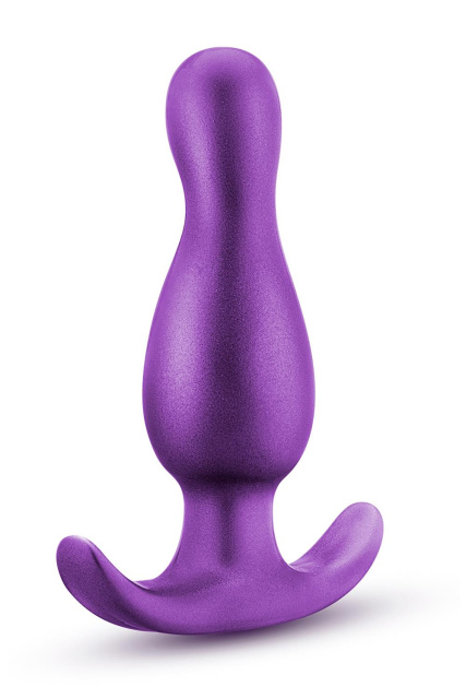 Korek analny Anal Adventures Matrix Quantum Plug, 8,9 cm (fioletowy)