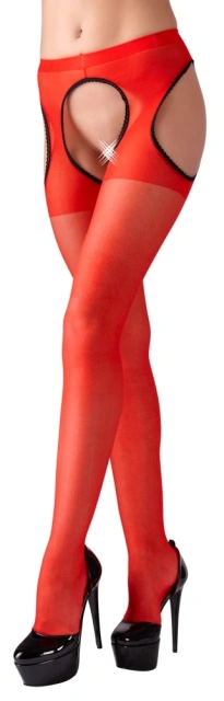 Cottelli LEGWEAR Sex Tights - Rajstopy, S/M