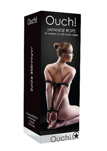 Ouch! Japanese Rope - Lina, Czarny
