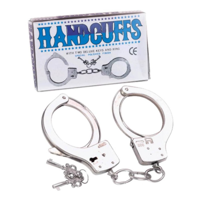 Металеві наручники Seven Creations Hand Cuffs (сріблястий)