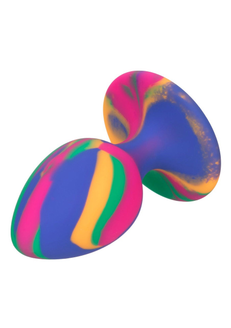 CalExotics Tie-Dye Plug Medium - Korek analny, Multi, 7.5 cm