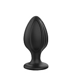 Анальна пробка Rifters Anal Plug, 6 см (чорний)