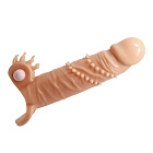 Насадка на пенис LyBaile Penis extended Sleeve Connor, 17 см (телесный)