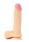 Фаллоимитатор Doc Johnson The Realistic Cock, 20,5 см (телесный)