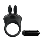 Ерекційне кільце Pretty Love Davion Penis Ring, 7,4 см (чорний)