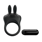 Ерекційне кільце Pretty Love Davion Penis Ring, 7,4 см (чорний)