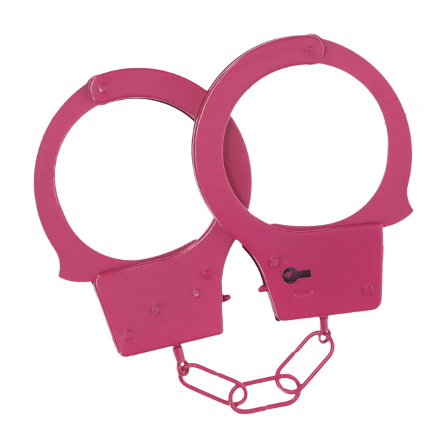 Наручники Ouch! Classic Metal Handcuffs (розовый)