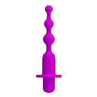 Анальна пробка Pretty Love Hermosa Anal Beads, 13,7 см (фіолетовий)