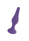 Анальная пробка Boss Silicone Plug Small, 10 см (фиолетовый)