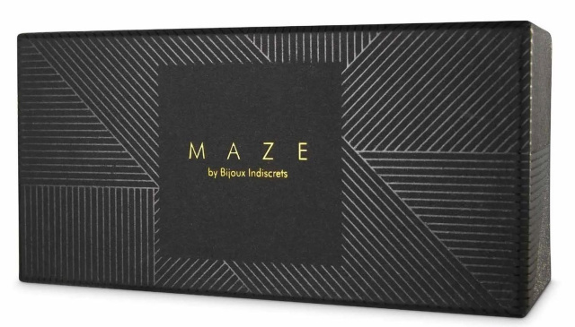 Наручники Bijoux Indiscrets Maze Thincuffs (черный)