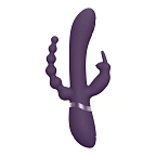 Vive Rini - Wibrator, Fioletowy, 22 cm