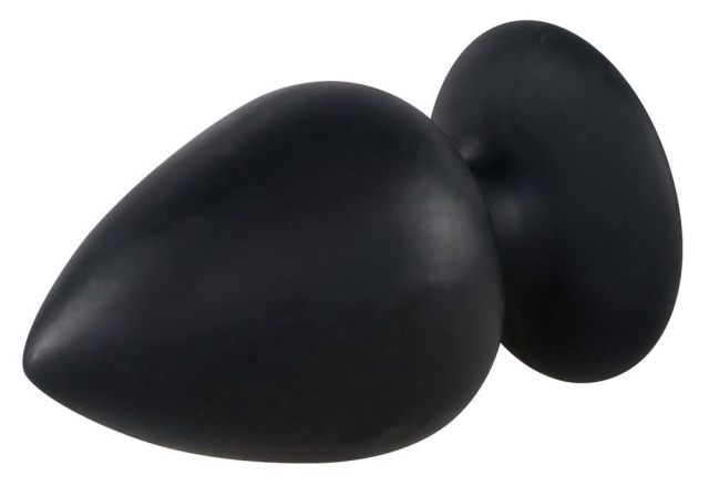 Анальна пробка Orion Black Velvets Butt Plug Extra, 14 см (чорний)
