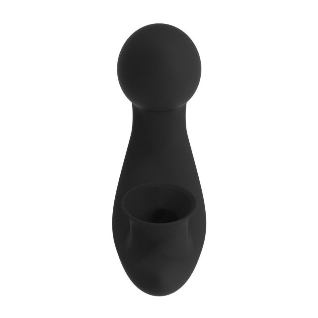 Вакуумний стимулятор клітора з вібрацією Desirable Bendable Air Pulse (чорний)