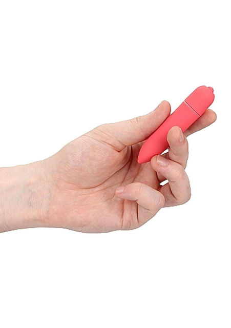 Mini wibrator Shots Toys Power Bullet, 9 cm (różowy)