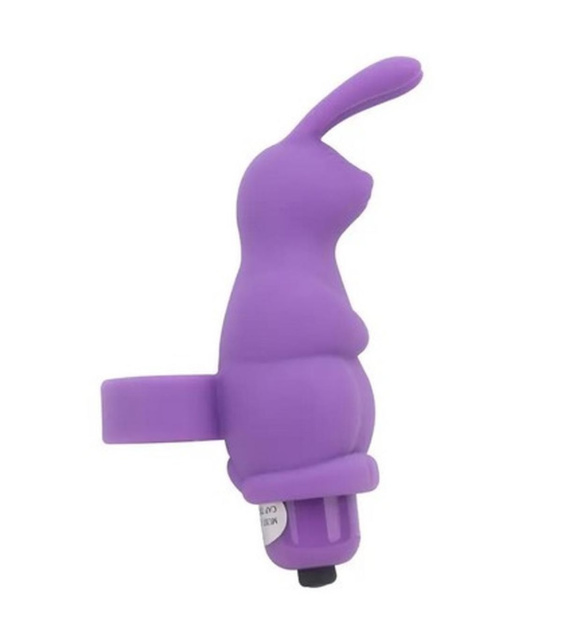 Wibrator MisSweet Sweetie Rabbit, 10 cm (fioletowy)
